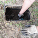 PRV is located in the ground near your water meter.